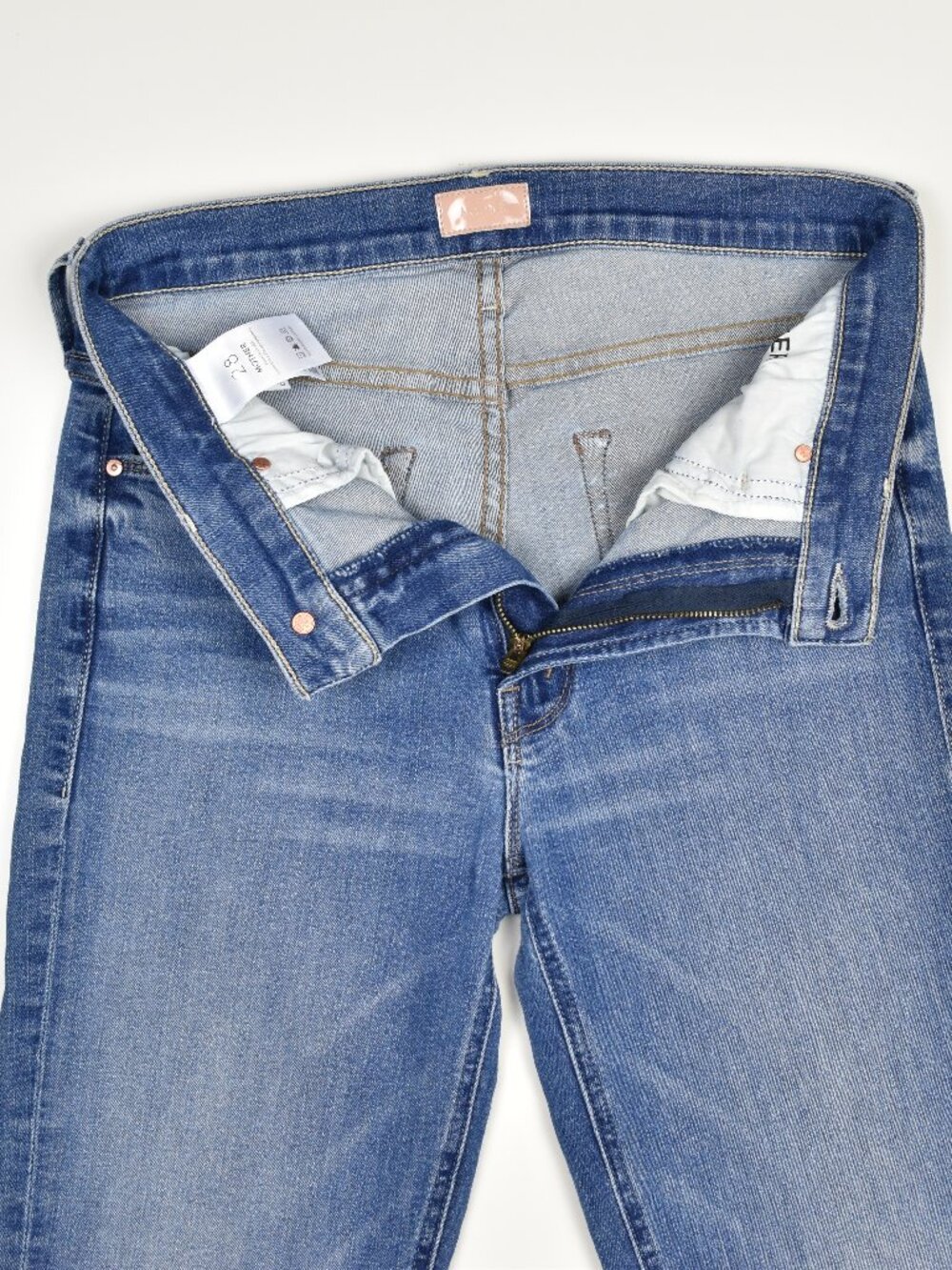 Mother The Mid Rise Dazzler Ankle Jeans - 28 - Picture 6 of 8